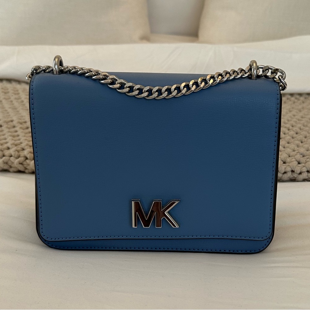 Blue Michael Kors Shoulder Bag